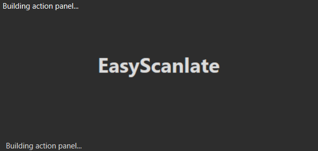 Easy Scanlate Splash Screen